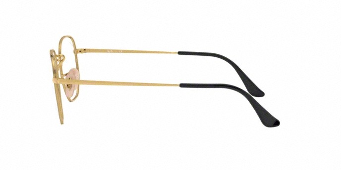 Brillen Ray-Ban Hexagonal RX 6448 (2991) - RB 6448 2991 farbe top black on gold form unregelmäßig gläser demo lens