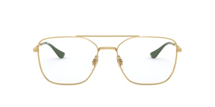Brillen Ray-Ban RX 6450 (3081) - RB 6450 3081 farbe gold form unregelmäßig gläser demo lens