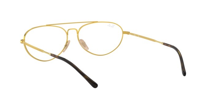 Brillen Ray-Ban RX 6454 (2945) - RB 6454 2945 farbe top havana on gold form oval gläser demo lens