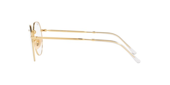 Eyeglasses Ray-Ban Jack RX 6465 (3136) - RB 6465 3136 color matte petroleum on arista shape irregular lenses demo lens