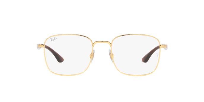 Brillen Ray-Ban RX 6469 (2500) - RB 6469 2500 farbe arista form quadratisch gläser demo lens