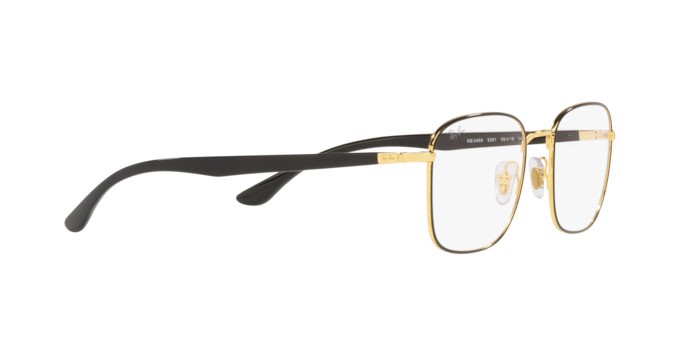 Occhiali da vista Ray-Ban RX 6469 (2991) - RB 6469 2991 colore black on arista forma quadrato lenti demo lens