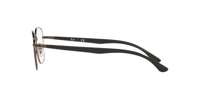 Brillen Ray-Ban RX 6477 (3110) - RB 6477 3110 farbe brown form quadratisch gläser demo lens
