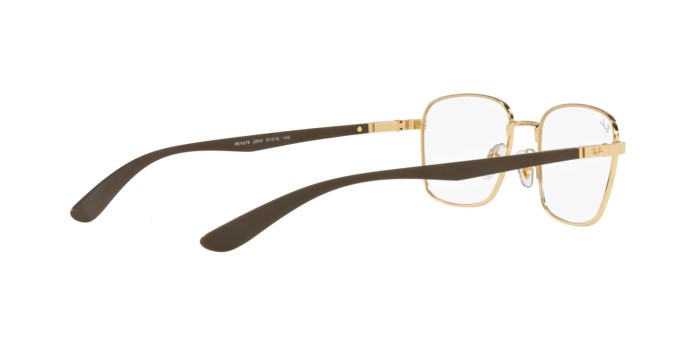 Brillen Ray-Ban RX 6478 (2500) - RB 6478 2500 farbe arista form quadratisch gläser demo lens