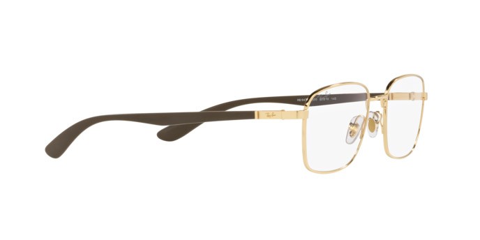 Brillen Ray-Ban RX 6478 (2500) - RB 6478 2500 farbe arista form quadratisch gläser demo lens