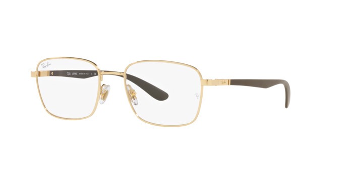 Brillen Ray-Ban RX 6478 (2500) - RB 6478 2500 farbe arista form quadratisch gläser demo lens