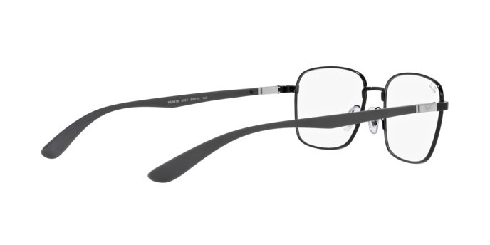 Occhiali da vista Ray-Ban RX 6478 (3057) - RB 6478 3057 colore black forma quadrato lenti demo lens