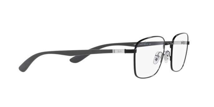 Occhiali da vista Ray-Ban RX 6478 (3057) - RB 6478 3057 colore black forma quadrato lenti demo lens