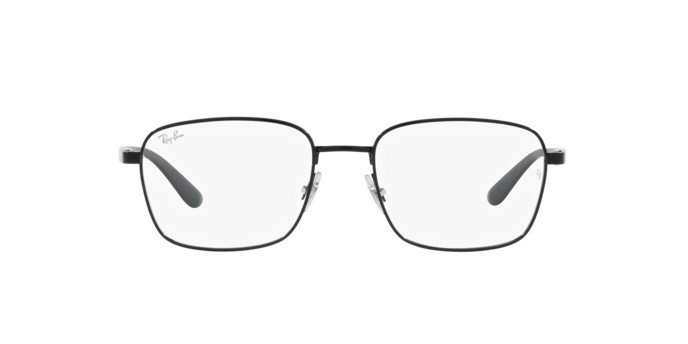 Occhiali da vista Ray-Ban RX 6478 (3057) - RB 6478 3057 colore black forma quadrato lenti demo lens