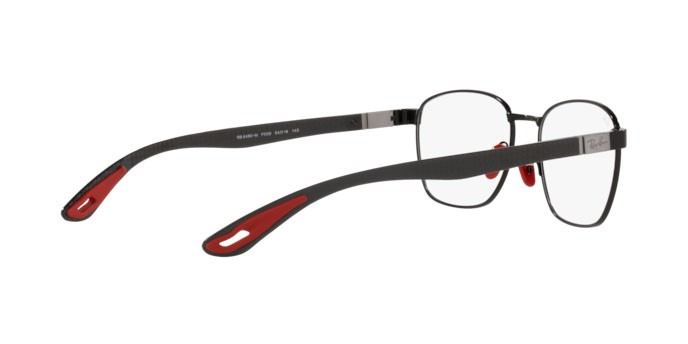 Eyeglasses Ray-Ban Scuderia Ferrari Collection RX 6480M (F009) - RB 6480M F009 color black shape square lenses demo lens