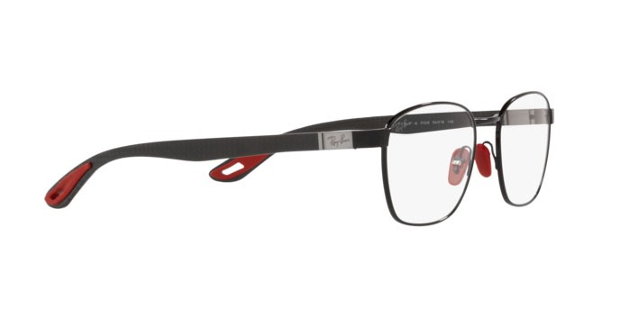 Eyeglasses Ray-Ban Scuderia Ferrari Collection RX 6480M (F009) - RB 6480M F009 color black shape square lenses demo lens