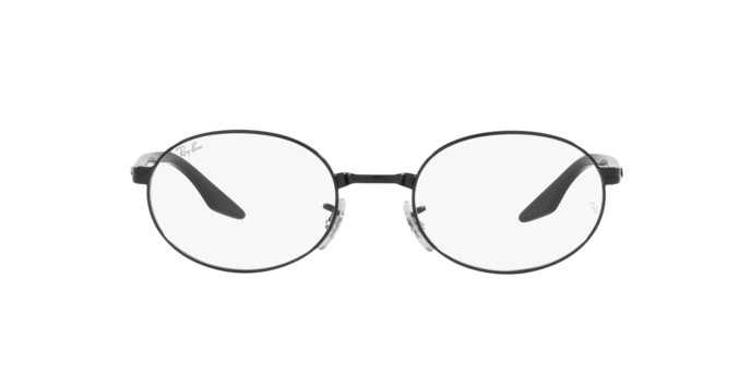Brillen Ray-Ban RX 6481V (2509) - RB 6481V 2509 farbe black form oval gläser demo lens