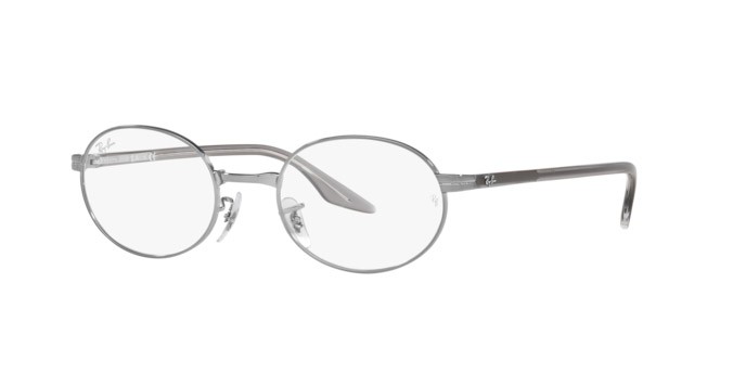 Brillen Ray-Ban RX 6481V (3123) - RB 6481V 3123 farbe gunmetal form oval gläser demo lens