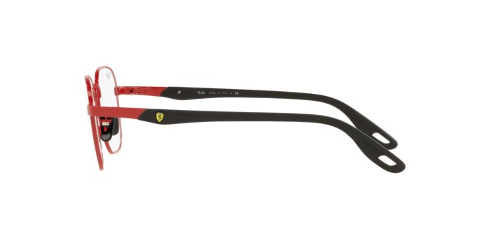 Eyeglasses Ray-Ban Scuderia Ferrari Collection RX 6484M (F047) - RB 6484M F047 color red shape square lenses demo lens