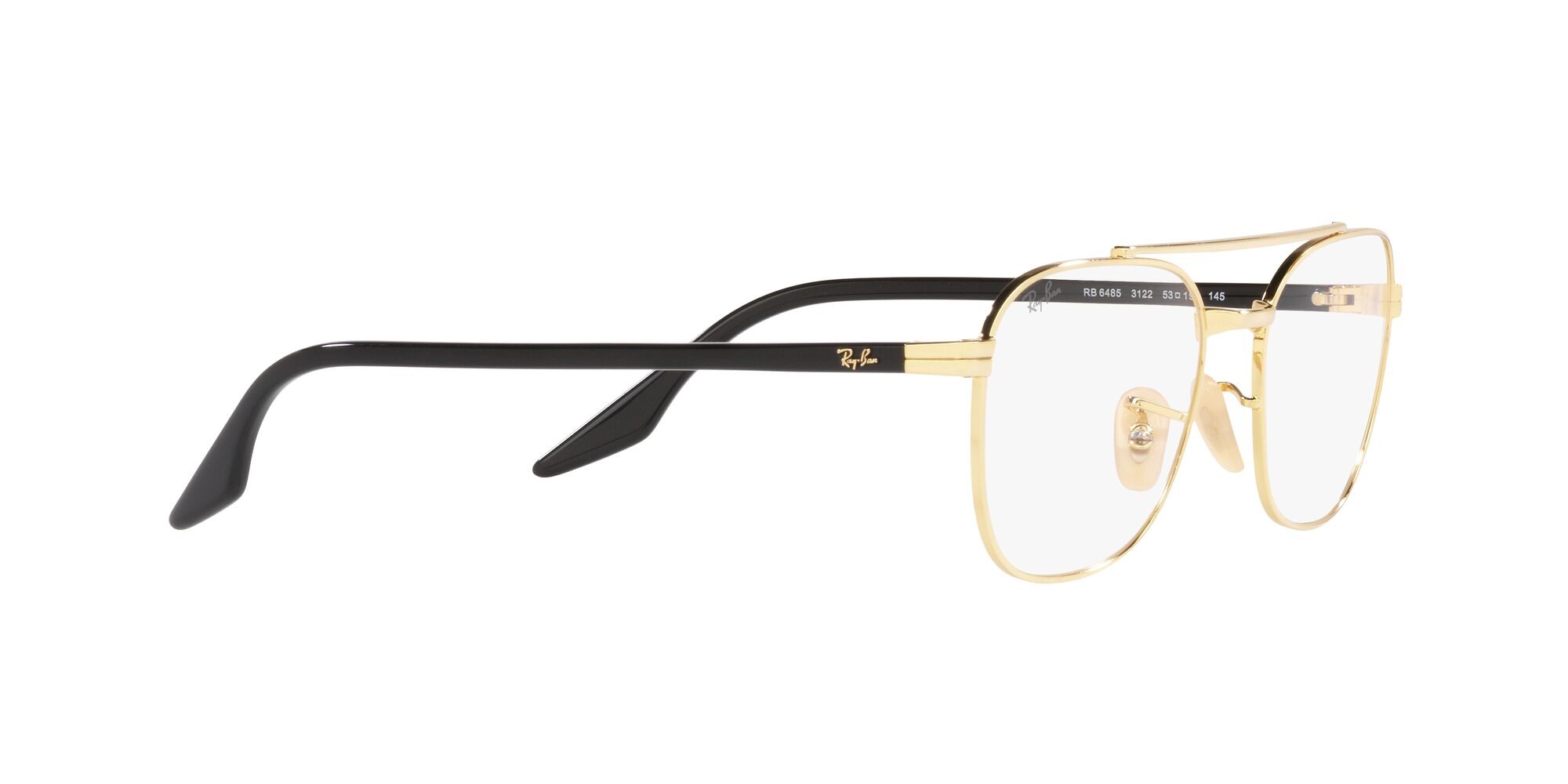 Brillen Ray-Ban RX 6485 (3122) - RB 6485 3122 farbe oro form quadratisch gläser lente demo