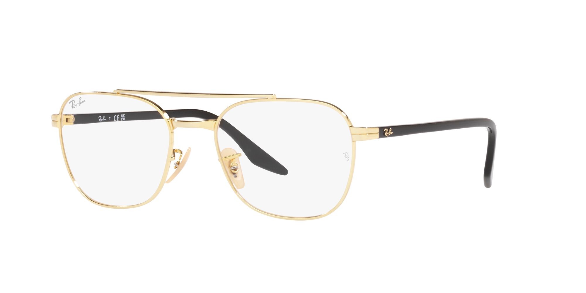 Brillen Ray-Ban RX 6485 (3122) - RB 6485 3122 farbe oro form quadratisch gläser lente demo