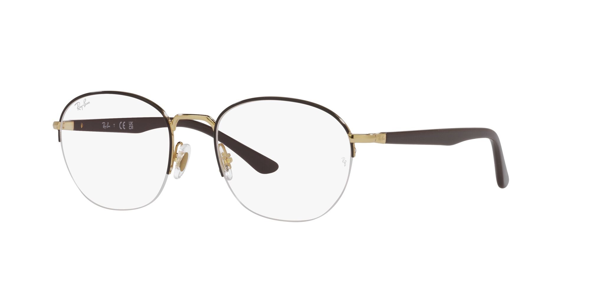 Brillen Ray-Ban RX 6487 (2905) - RB 6487 2905 farbe marrone su arista form quadratisch gläser lente demo