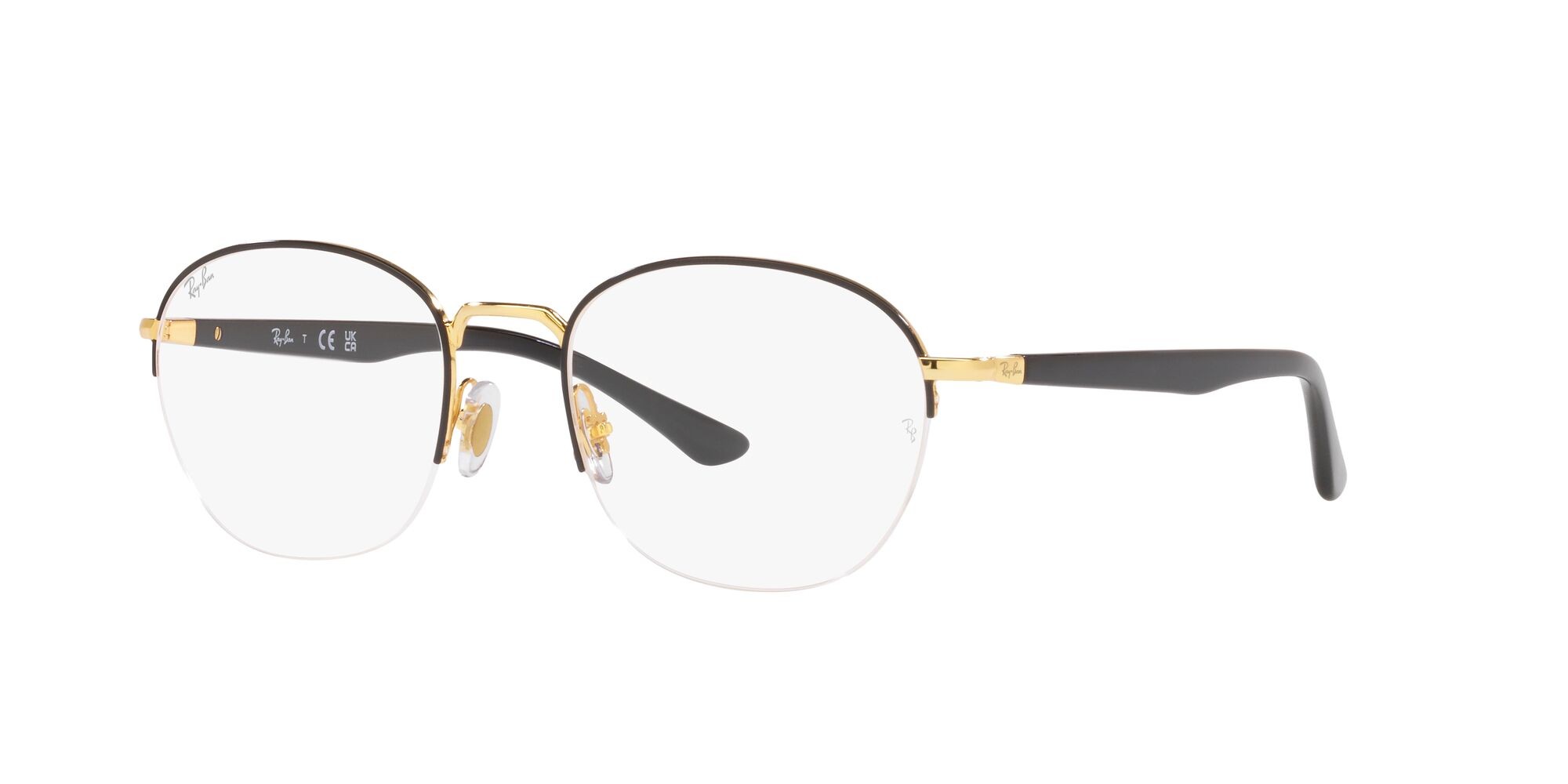 Brillen Ray-Ban RX 6487 (2991) - RB 6487 2991 farbe nero su arista form quadratisch gläser lente demo