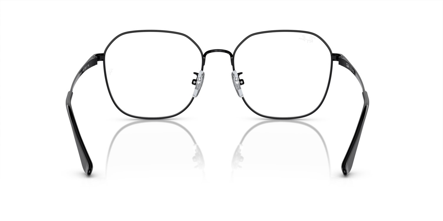 Occhiali da vista Ray-Ban RX 6490D (2509) - RB 6490D 2509 colore nero forma irregolare lenti lente demo