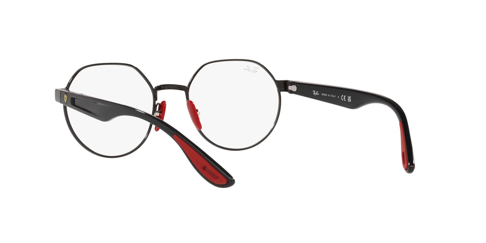 Brillen Ray-Ban Scuderia Ferrari RX 6492M (F020) - RB 6492M F020 farbe nero form unregelmäßig gläser lente demo