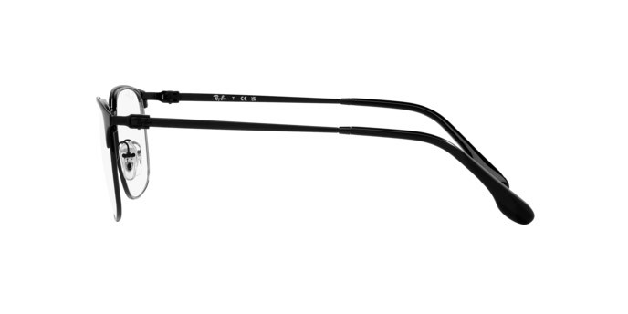 Eyeglasses Ray-Ban RX 6494 (2904) - RB 6494 2904 color nero shape square lenses trasparente