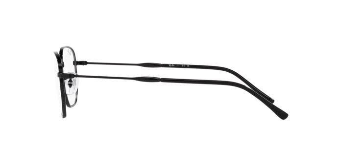 Occhiali da vista Ray-Ban RX 6496 (2509) - RB 6496 2509 colore nero forma irregolare lenti trasparente