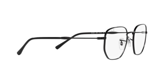 Occhiali da vista Ray-Ban RX 6496 (2509) - RB 6496 2509 colore nero forma irregolare lenti trasparente