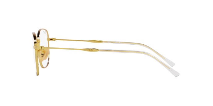 Brillen Ray-Ban RX 6497 (2500) - RB 6497 2500 farbe oro form quadratisch gläser trasparente