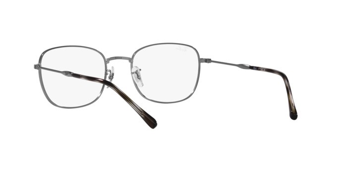 Brillen Ray-Ban RX 6497 (2502) - RB 6497 2502 farbe gunmetal form quadratisch gläser trasparente