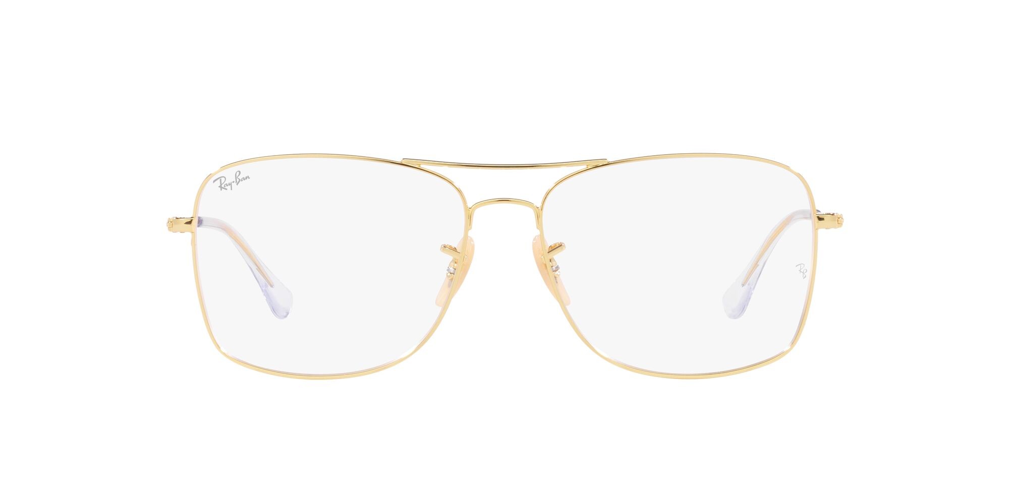 Brillen Ray-Ban RX 6498 (2500) - RB 6498 2500 farbe oro form quadratisch gläser lente demo