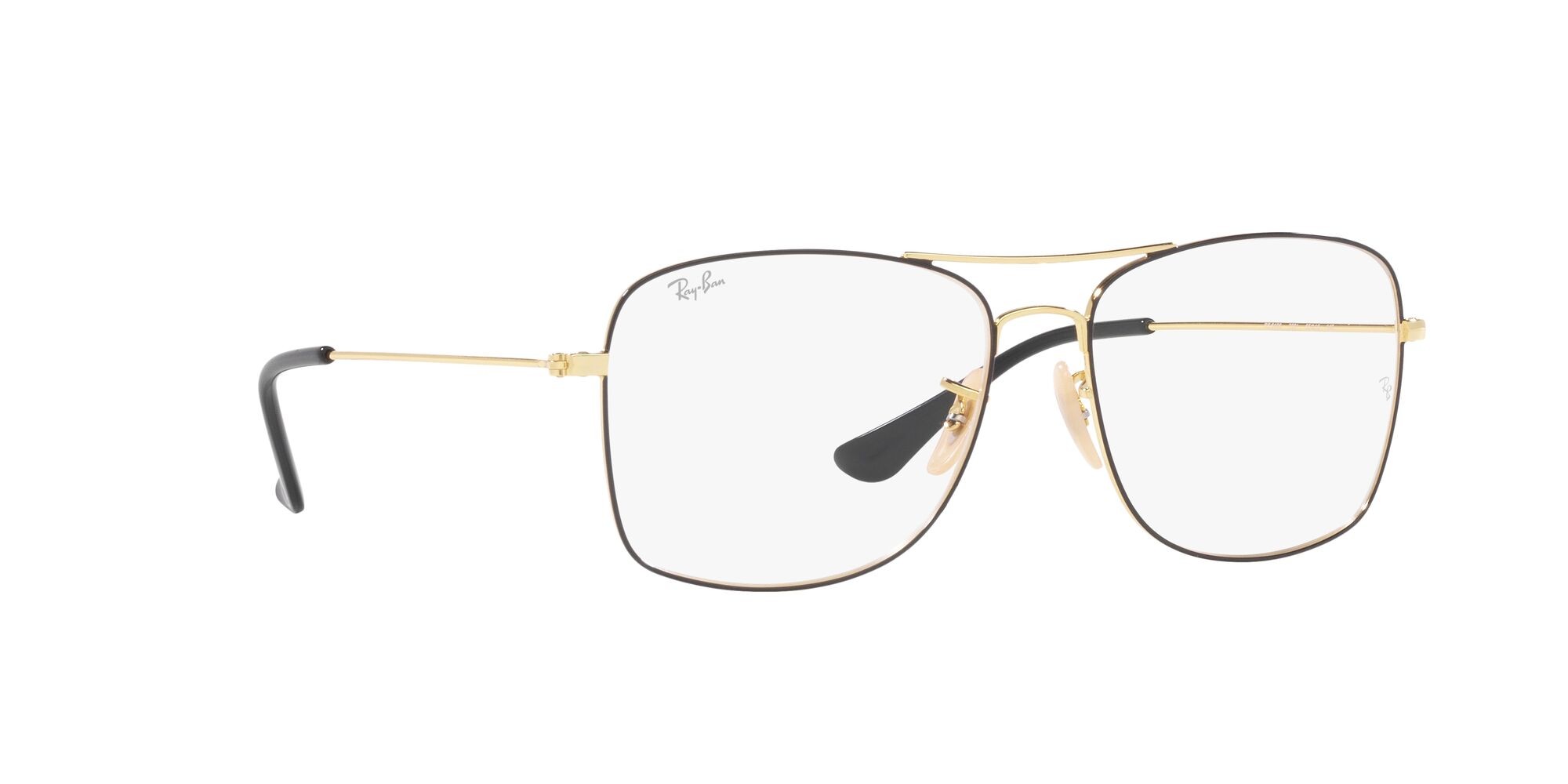 Brillen Ray-Ban RX 6498 (2991) - RB 6498 2991 farbe nero su arista form quadratisch gläser lente demo