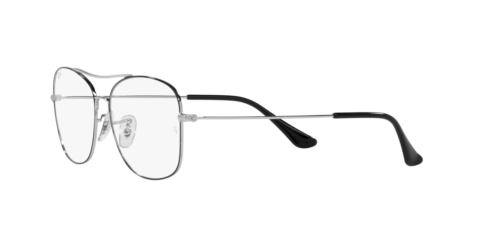 Brillen Ray-Ban RX 6499 (2983) - RB 6499 2983 farbe nero su argento form quadratisch gläser lente demo