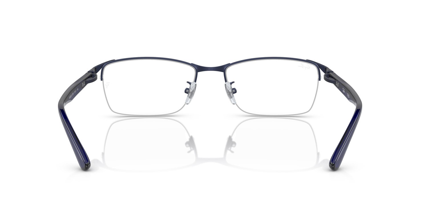 Occhiali da vista Ray-Ban RX 6501D (3076) - RB 6501D 3076 colore blu forma rettangolare lenti trasparente