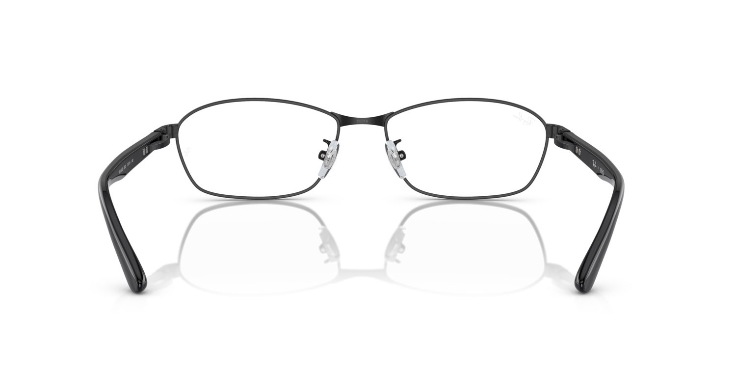 Occhiali da vista Ray-Ban RX 6502D (2503) - RB 6502D 2503 colore nero forma rettangolare lenti trasparente
