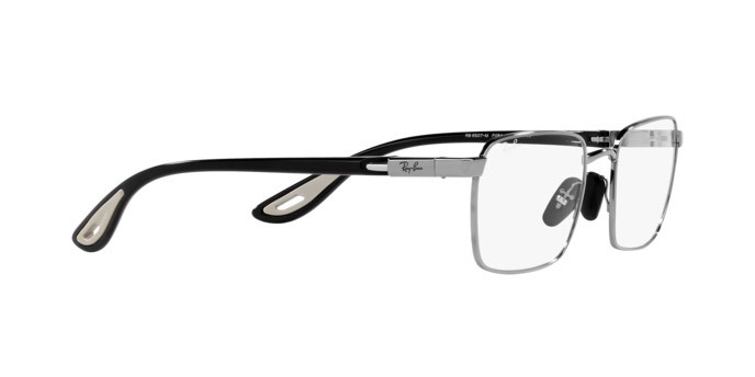 Brillen Ray-Ban Scuderia Ferrari RX 6507M (F084) - RB 6507M F084 farbe gunmetal form unregelmäßig gläser trasparente