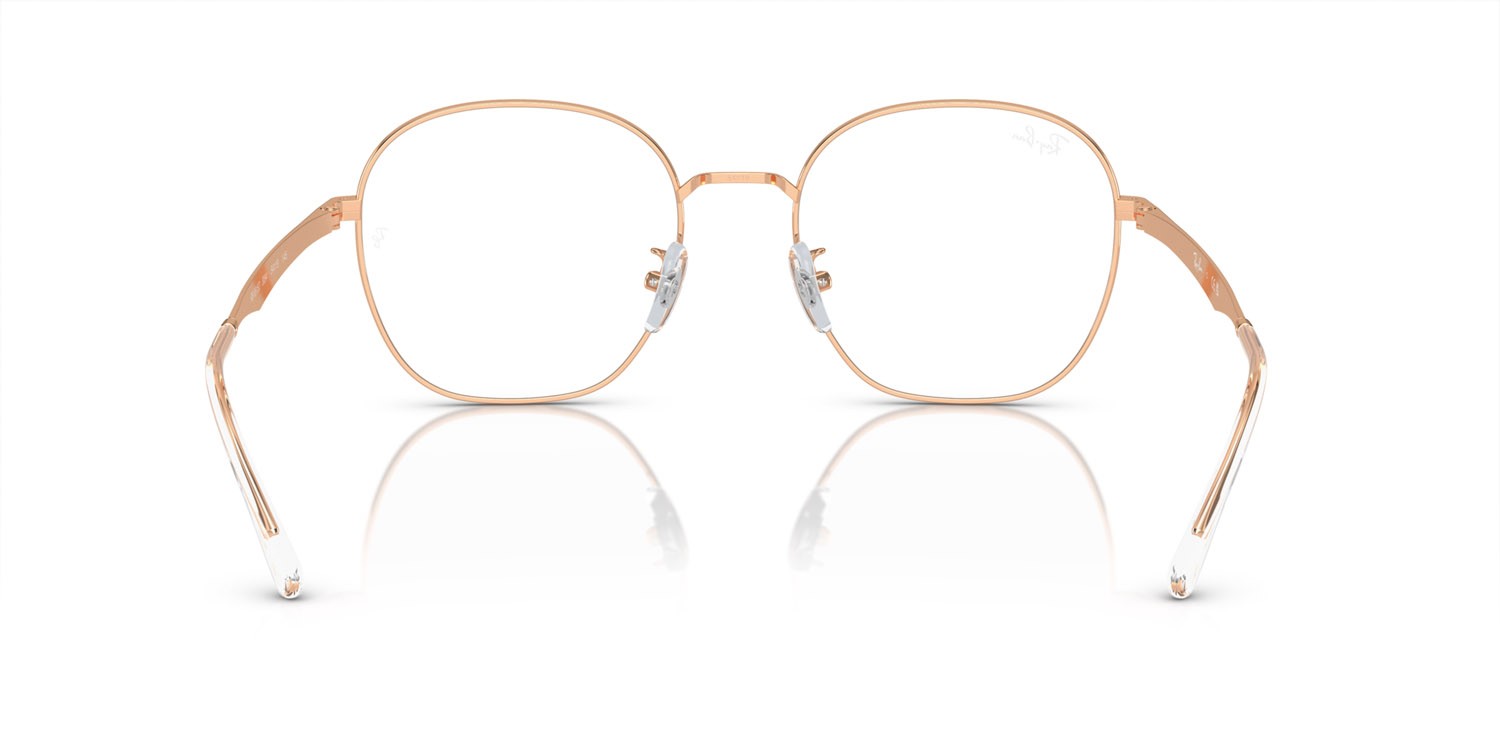 Occhiali da vista Ray-Ban RX 6515D (3094) - RB 6515D 3094 colore oro rose forma irregolare lenti lente demo
