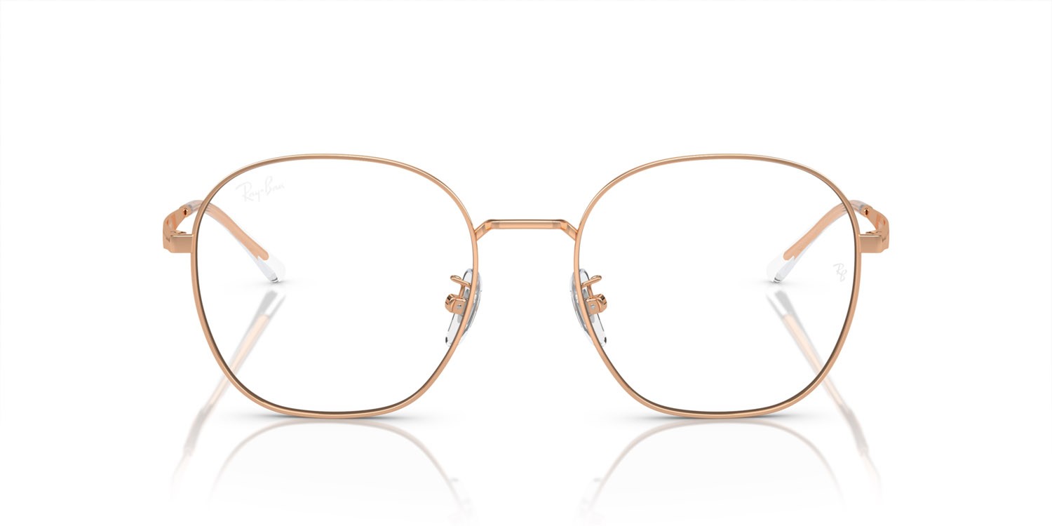 Occhiali da vista Ray-Ban RX 6515D (3094) - RB 6515D 3094 colore oro rose forma irregolare lenti lente demo
