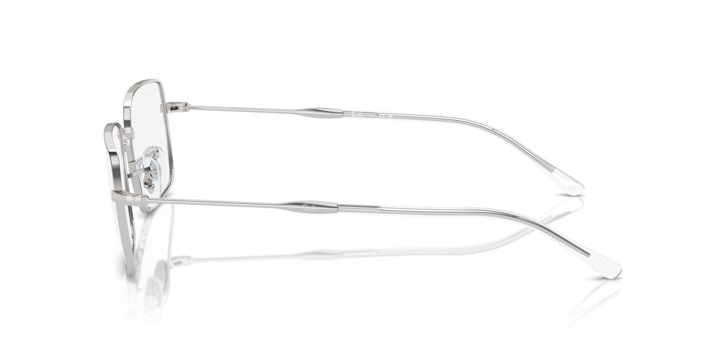 Brillen Ray-Ban RX 6520 (2501) - RB 6520 2501 farbe argento form rechteckig gläser trasparente