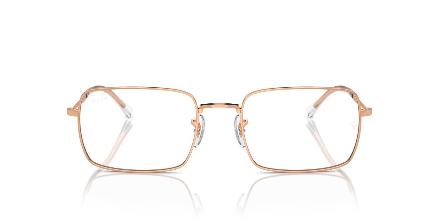 Occhiali da vista Ray-Ban RX 6520 (3094) - RB 6520 3094 colore oro rose forma rettangolare lenti trasparente