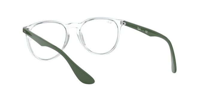 Brillen Ray-Ban Erika RX 7046 (5952) - RB 7046 5952 farbe trasparent form pantos gläser demo lens