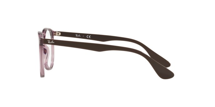 Eyeglasses Ray-Ban Erika RX 7046 (8139) - RB 7046 8139 color transparent violet shape pantos lenses demo lens