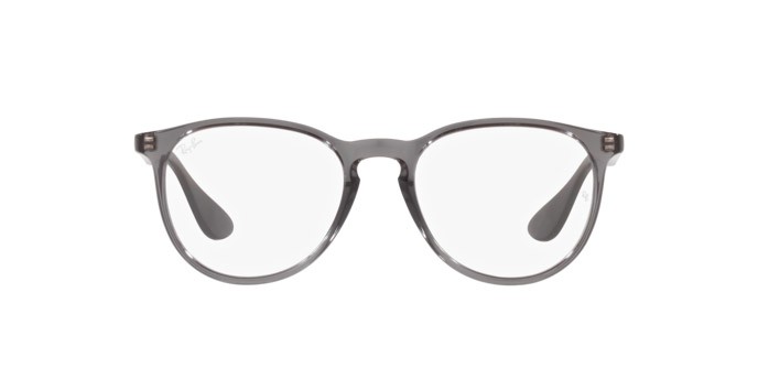 Occhiali da vista Ray-Ban Erika RX 7046 (8140) - RB 7046 8140 colore transparent grey forma pantos lenti demo lens