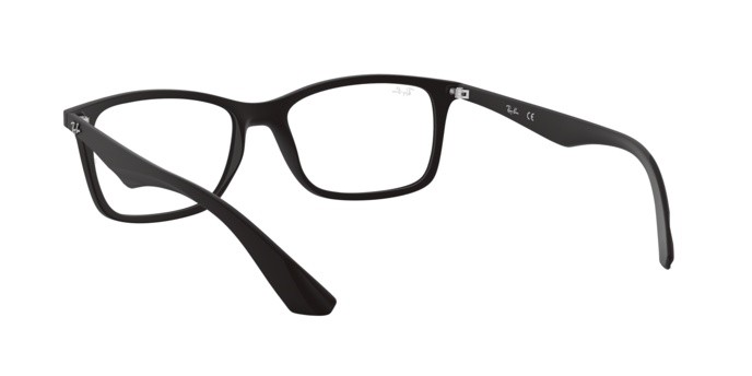 Eyeglasses Ray-Ban RX 7047 (5196) - RB 7047 5196 color matte black shape rectangle lenses demo lens