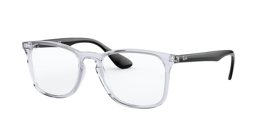 Occhiali da vista Ray-Ban RX 7074 (5943) - RB 7074 5943 colore transparent forma quadrato lenti demo lens