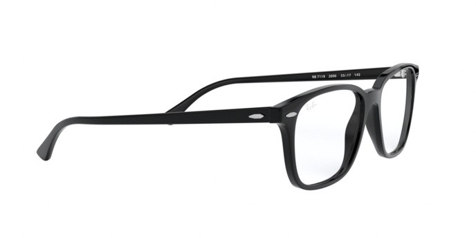 Brillen Ray-Ban RX 7119 (2000) - RB 7119 2000 farbe black form rechteckig gläser demo lens