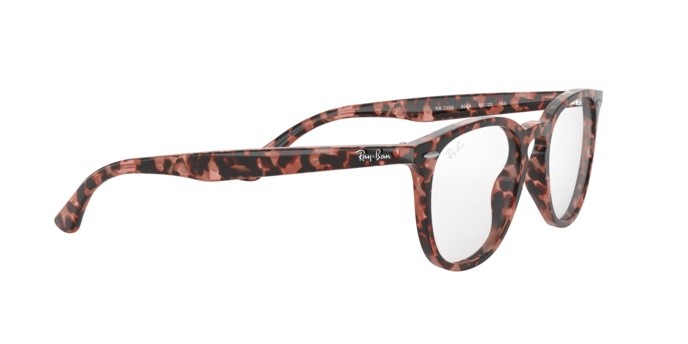 Eyeglasses Ray-Ban RX 7159 (8064) - RB 7159 8064 color shiny pink havana shape pantos lenses demo lens