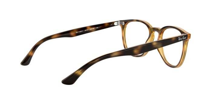 Occhiali da vista Ray-Ban RX 7159F (2012) - RB 7159F 2012 colore havana forma quadrato lenti demo lens