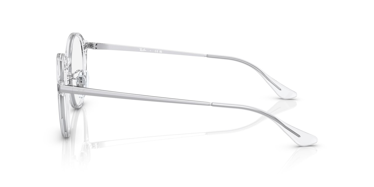 Occhiali da vista Ray-Ban RX 7178D (2001) - RB 7178D 2001 colore trasparente forma pantos lenti lente demo