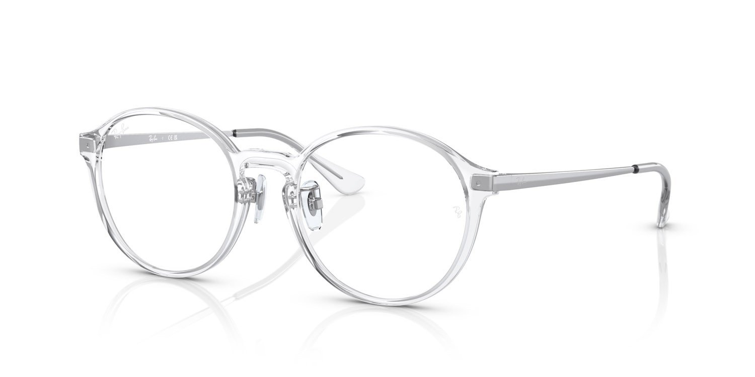 Occhiali da vista Ray-Ban RX 7178D (2001) - RB 7178D 2001 colore trasparente forma pantos lenti lente demo