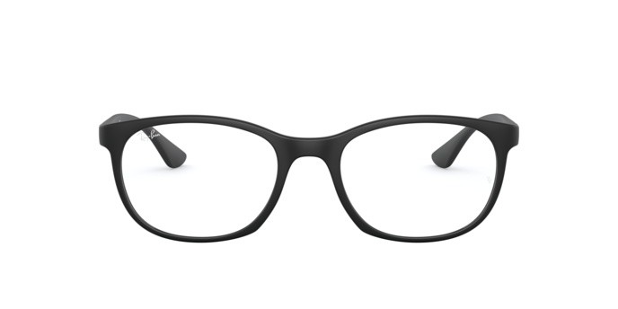 Brillen Ray-Ban RX 7183 (5204) - RB 7183 5204 farbe sand black form quadratisch gläser demo lens